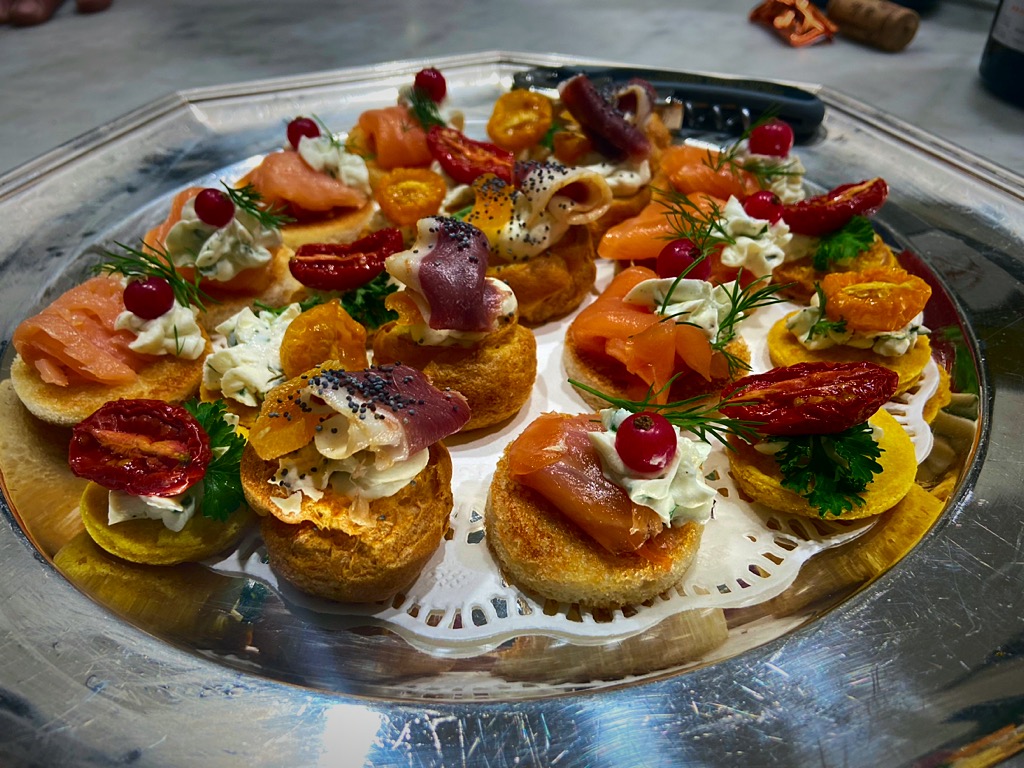 catering buffet francese
